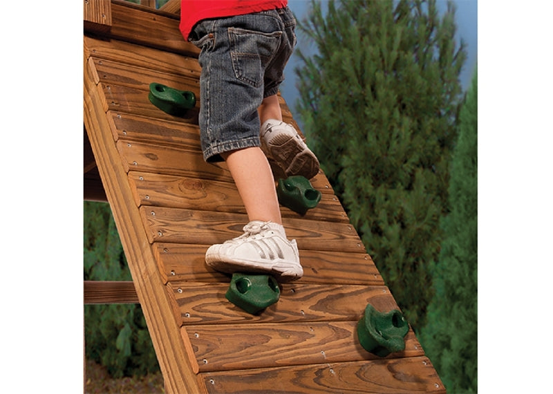 Playstar PS 7831 Climbing Rock Kit, Standard, Plastic, Green, For: 3/4 in THK Lumber