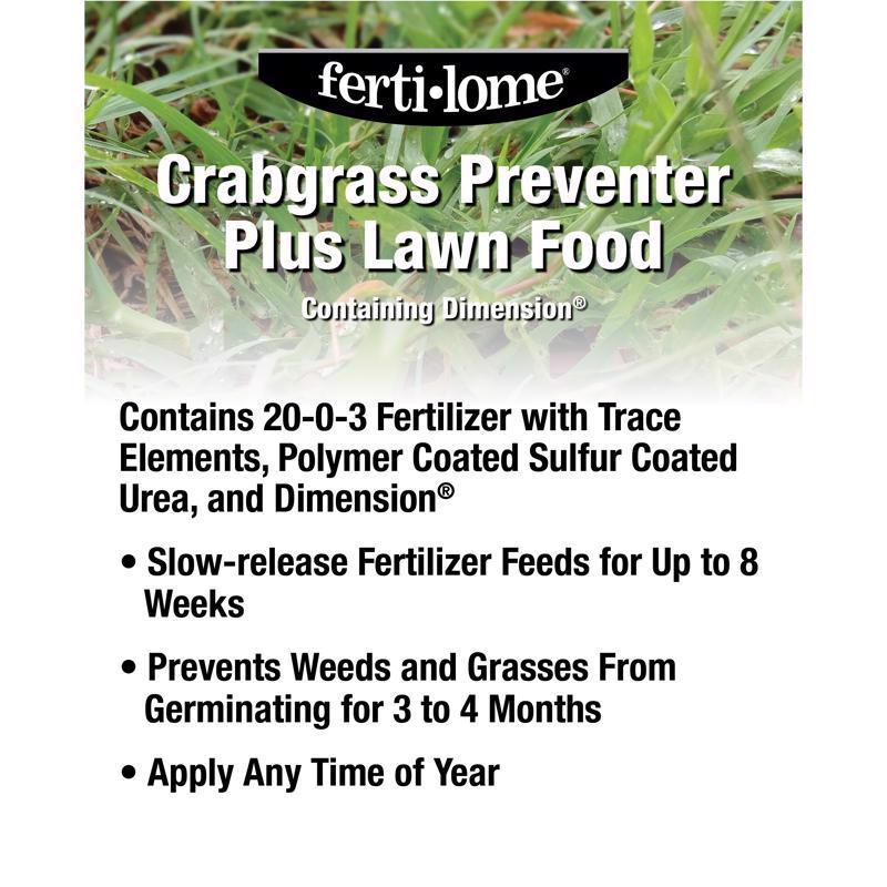 Ferti-lome Crabgrass Preventer Lawn Food For All Grasses 5000 sq ft