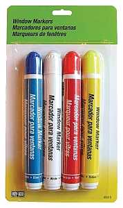 Hy-Ko 40613 Non-Toxic Window Marker, Pack of 3