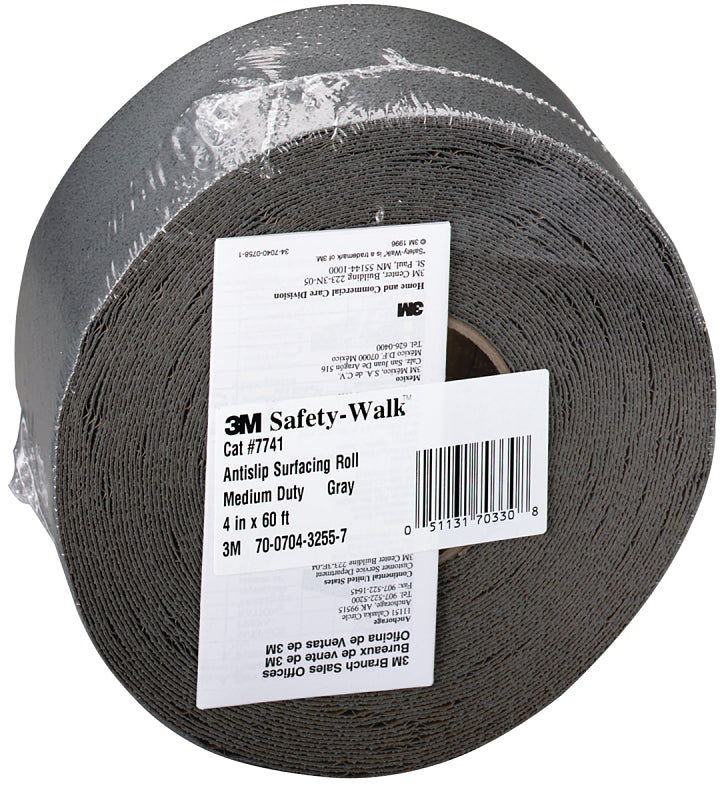 3M 7641NA Tread Tape, 180 in L, 2 in W, Clear, ADA Compliant