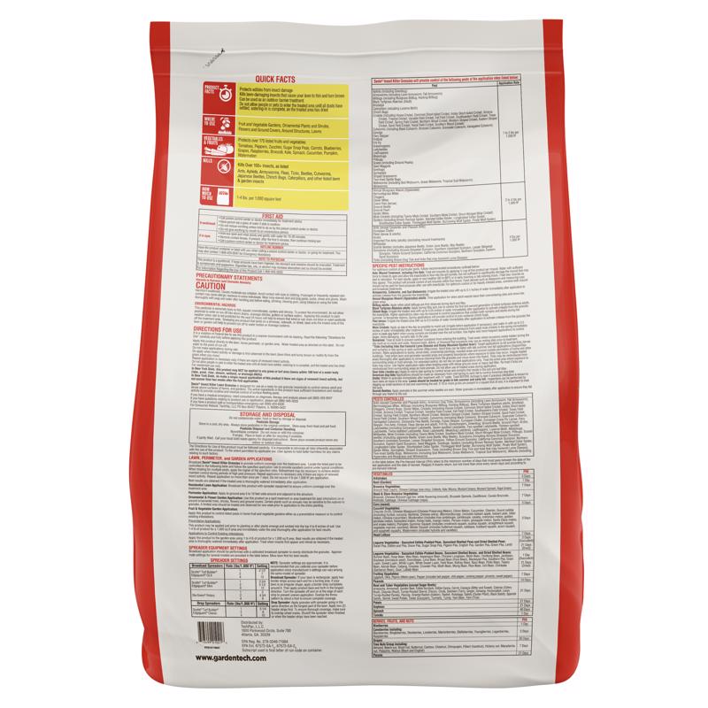GardenTech Sevin Insect Killer Granules 20 lb, Pack of 3