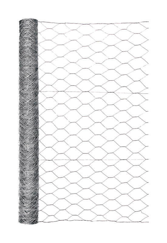 Garden Craft 36 in. H X 50 ft. L Galvanized Steel Fencing 2 in.
