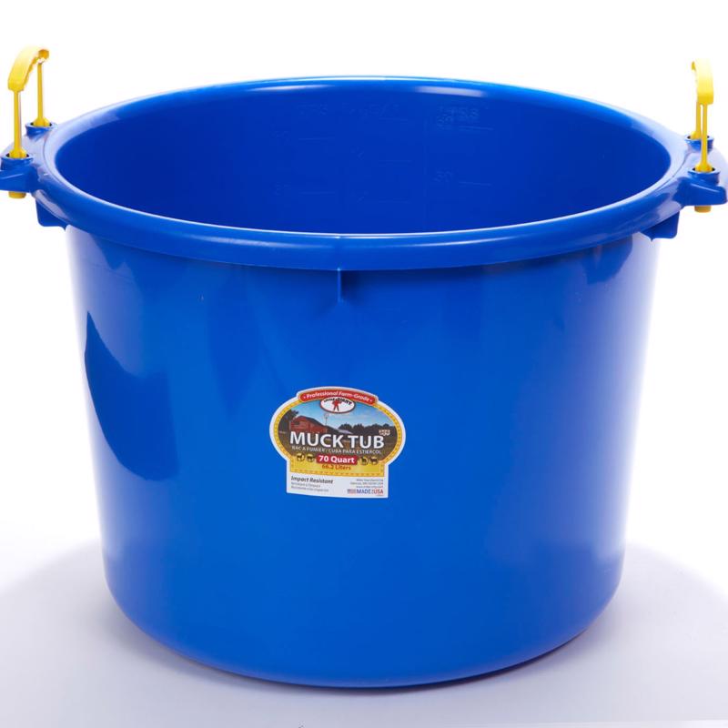 Little Giant 70 qt Bucket Blue