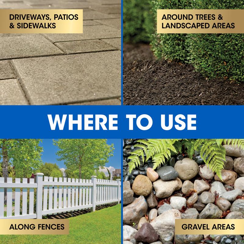 Roundup Dual Action Weed and Grass Killer Concentrate 32 oz, Pack of 6