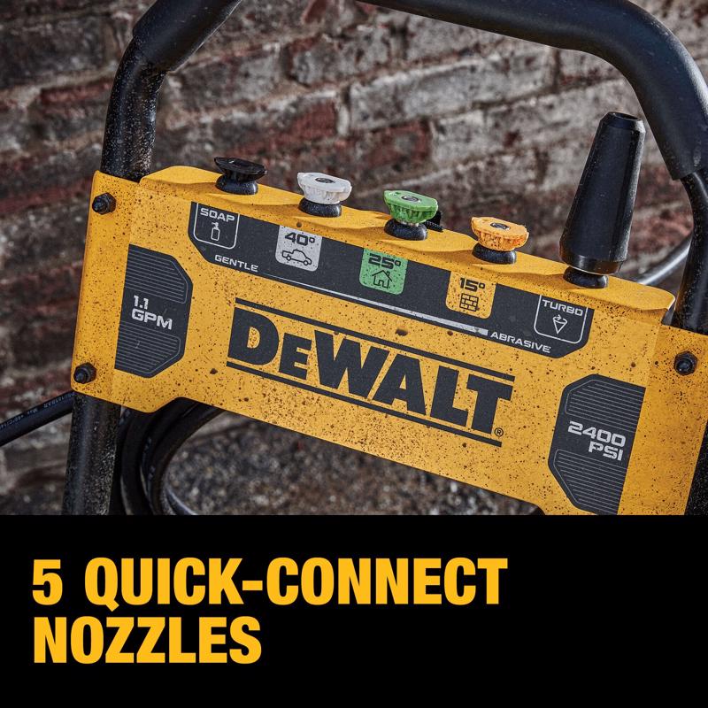 DeWalt DWPW2400 OEM Branded 2400 psi Electric 1.1 gpm Pressure Washer