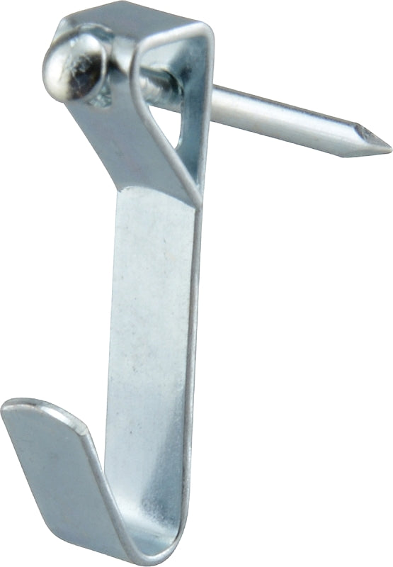 OOK 50052 Conventional Hook, 20 lb, Steel, Zinc, 8/PK