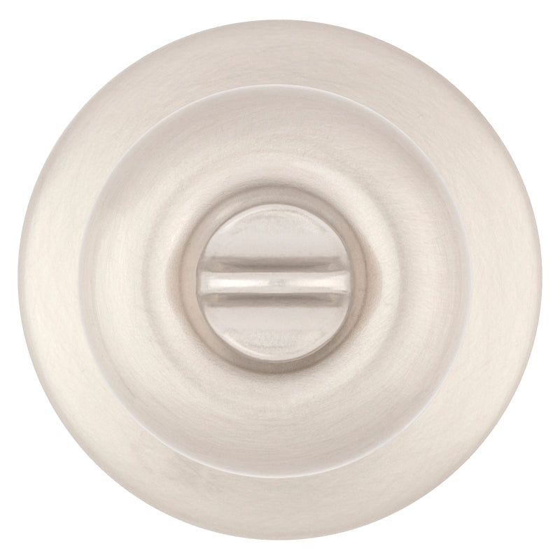 Kwikset 300T 15 CP Privacy Lockset, Satin Nickel, 1-7/8 in Dia Knob