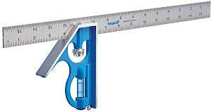 Empire True Blue Series E280 Combination Square, Stainless Steel Blade, 16 in L Blade