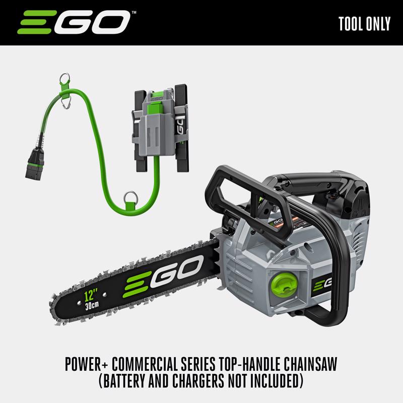 EGO Commercial CSX3000 12 in. 56 V Battery Chainsaw Tool Only