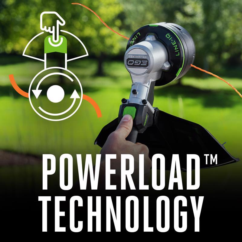 EGO Power+ Line IQ with Powerload ST1620T 16 in. 56 V Battery String Trimmer Tool Only