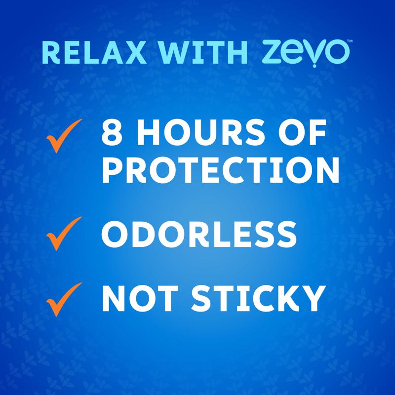 Zevo On-Body Aerosol Spray Insect Repellent Liquid For Mosquitoes/Ticks 6 oz, Pack of 6