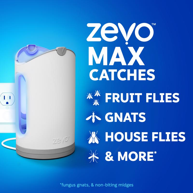 Zevo Max Flying Insect Trap, Pack of 4