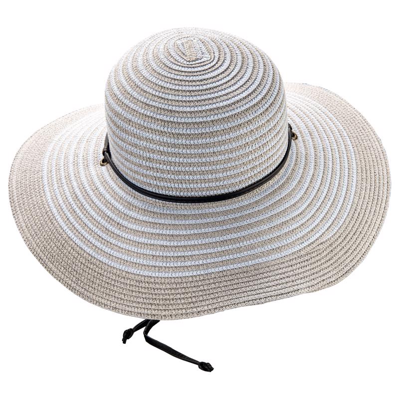 Sloggers Braided Wide Brim Hat Gray M