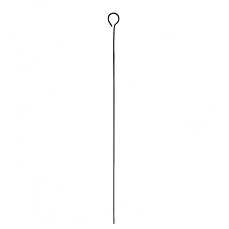 Panacea 28 in. H X 1.5 in. W X 0.5 in. D Green Metal Plant Stake