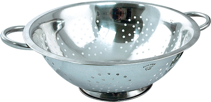 Euro-Ware 3105 Colander, 5 qt, Stainless Steel, Stainless Steel Handle