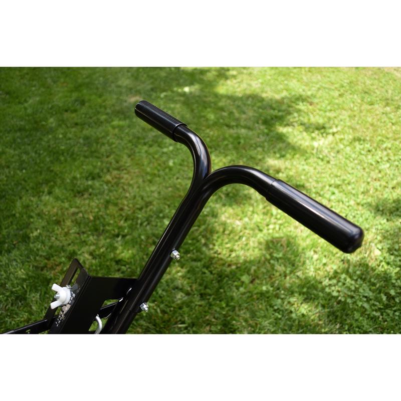 John Deere 10 ft. W Broadcast Push Lawn Spreader For Fertilizer/Ice Melt/Seed 85 lb