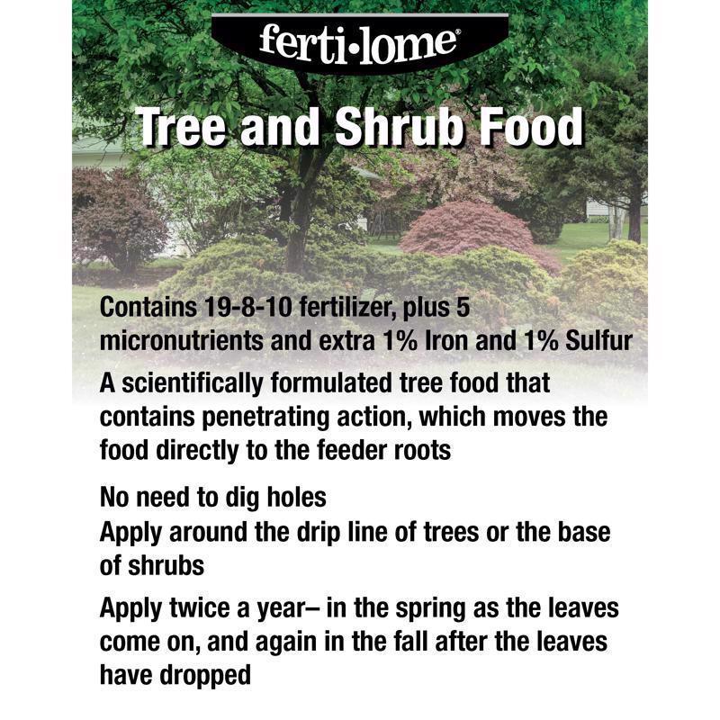Ferti-lome Granules Tree & Shrub Plant Food 16 lb