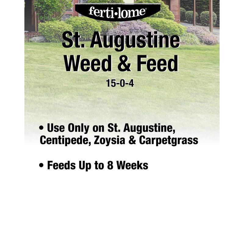 Ferti-lome Weed & Feed Lawn Fertilizer For St. Augustine Grass 4000 sq ft