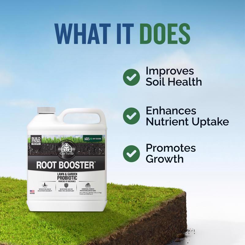 Turf Titan Root Booster Soil Amendment 6000 sq ft 32 oz, Pack of 6