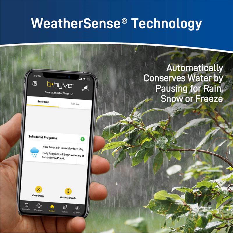 Orbit Byhve Programmable 2 Zone WiFi Hose Faucet Timer
