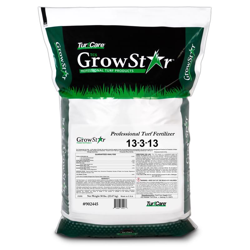 TurfCare GrowStar All-Purpose Lawn Fertilizer For All Grasses 6500 sq ft