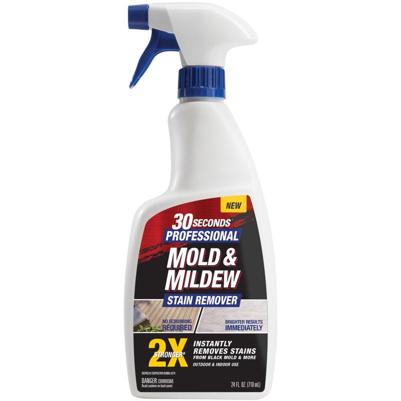 30 SECONDS Mold and Mildew Stain Remover 24 oz, Pack of 6