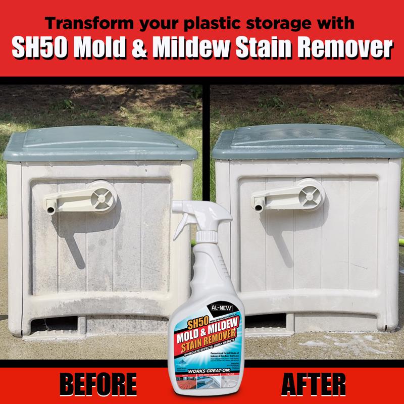 AL-NEW Mold and Mildew Stain Remover 24 oz, Pack of 12
