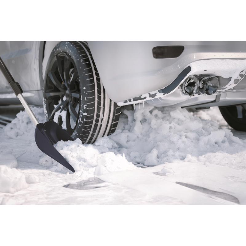 Suncast 11.5 in. W X 38 in. L Poly Telescoping Snow Shovel, Pack of 6