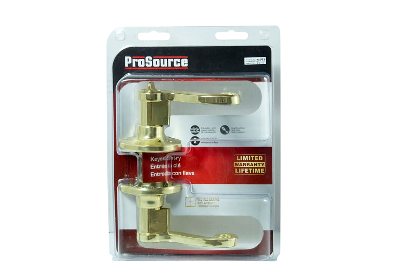 ProSource L6700V-PS Entry Lever, Zinc, Reversible Hand, 3 Grade, Pack of 3