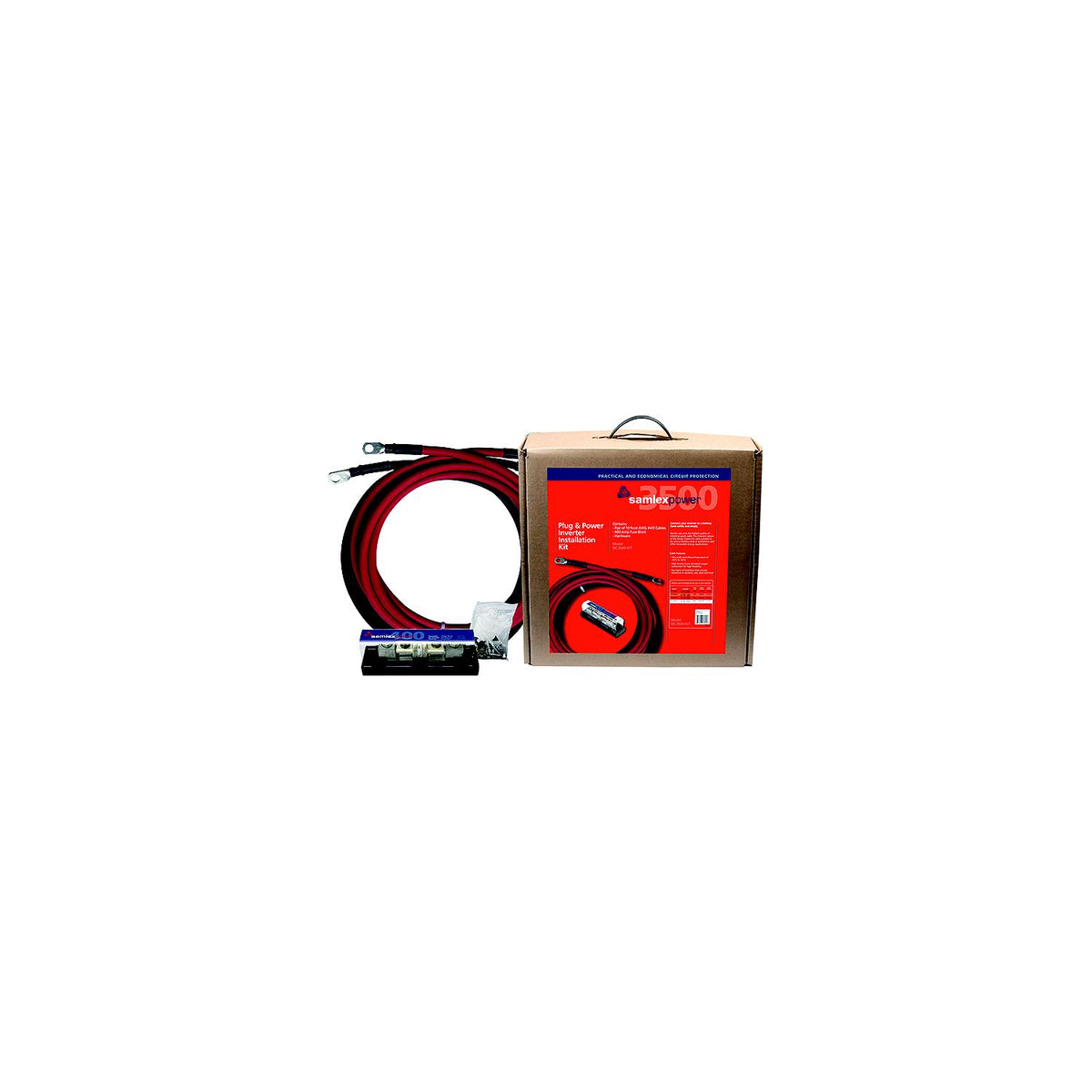SamlexPower DC-3500-KIT 400A Fuse Inverter Installation Kit