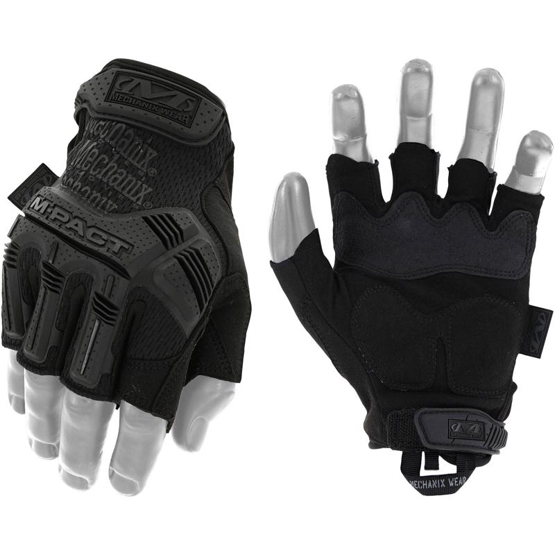 Mechanix Wear Fingerless Impact Gloves Black XL 1 pair