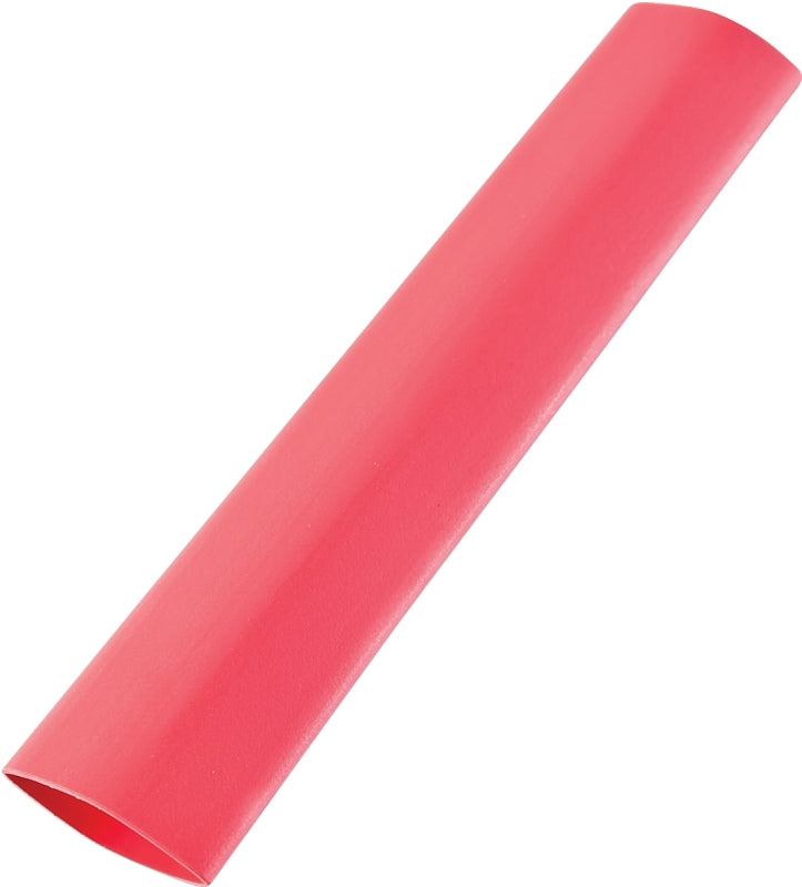 Gardner Bender HST-375R Heat-Shrink Tubing, 3/8 in Expanded, 3/16 in Recovered Dia, 3 in L, Polyolefin, Red