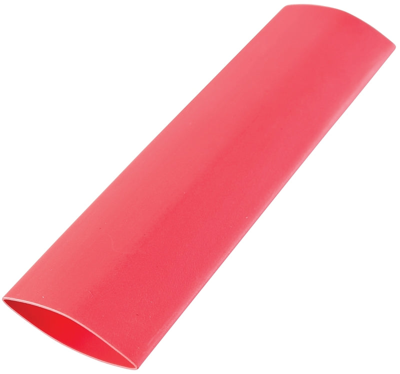 Gardner Bender HST-500R Heat-Shrink Tubing, 1/2 in Expanded, 1/4 in Recovered Dia, 3 in L, Polyolefin, Red