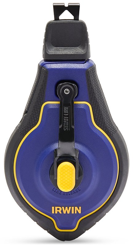 Irwin STRAIT-LINE 1932876 Chalk Reel, 100 ft L Line, 6:1 Gear Ratio