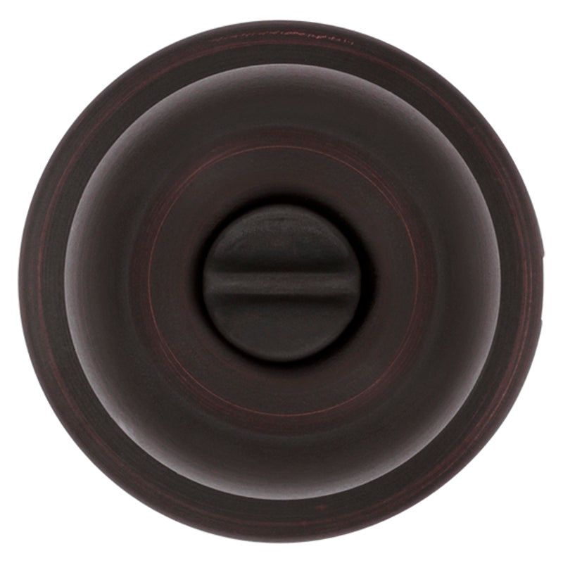 Kwikset 300CV 11P CP Privacy Lockset, Knob Handle, Venetian Bronze