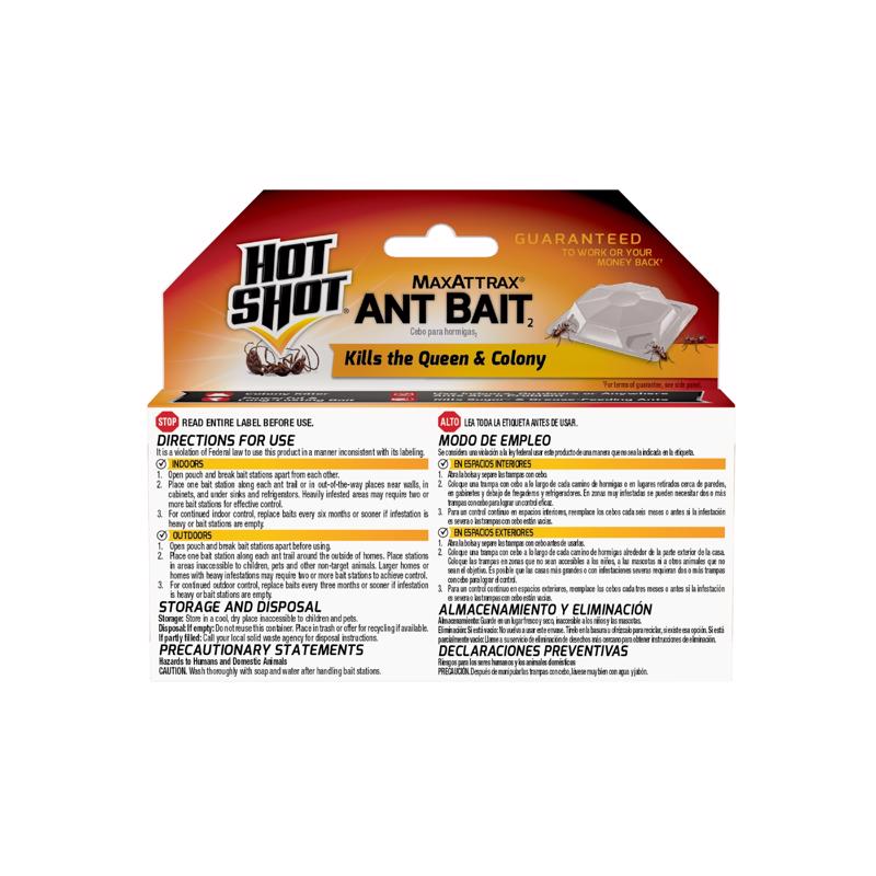 Hot Shot MaxAttrax Ant Bait 4 pk, Pack of 12