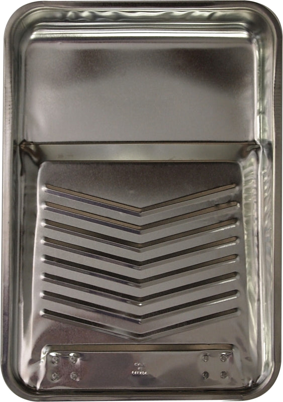 Bennett T-2 Paint Tray, 9-1/2 in L, 1 qt, Metal