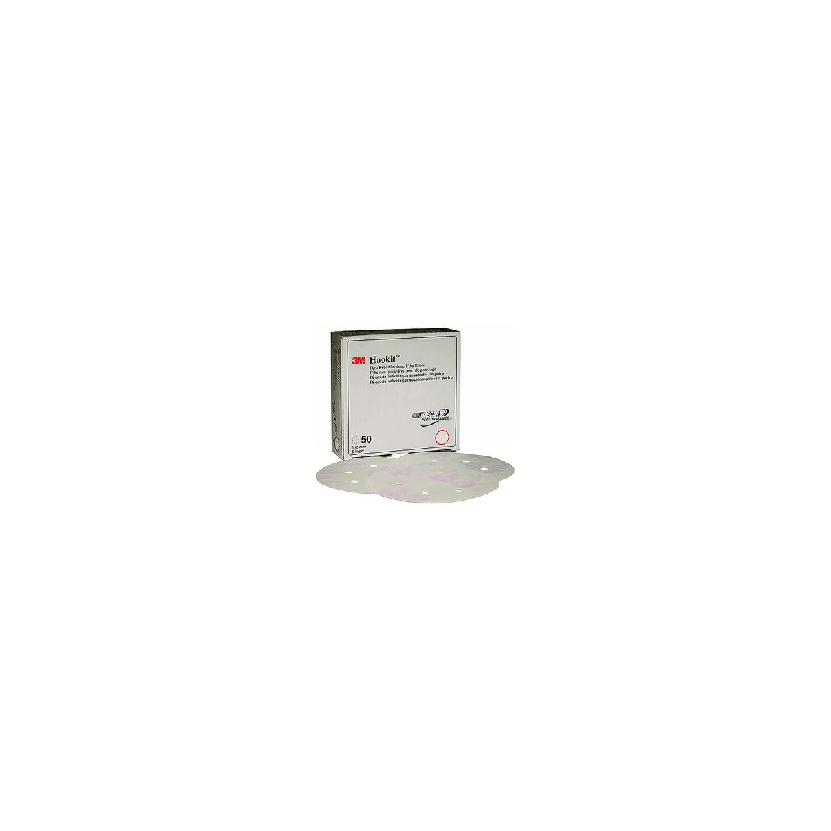 6″ P1200 Hookit Dust Free Finishing Film Disc