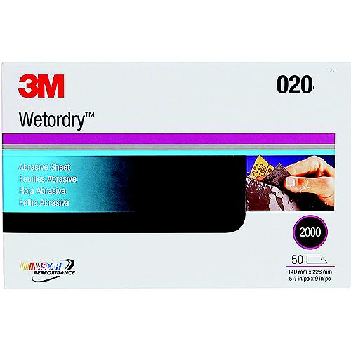 Imperial Wet Or Dry Paper Sheets, 9″ x 11″ Grade P220 50/Pack