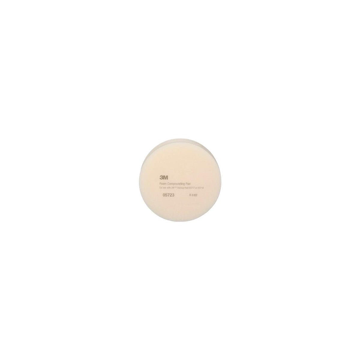 Perfect-It Foam Compounding Pad, Single Sided, Flat Back