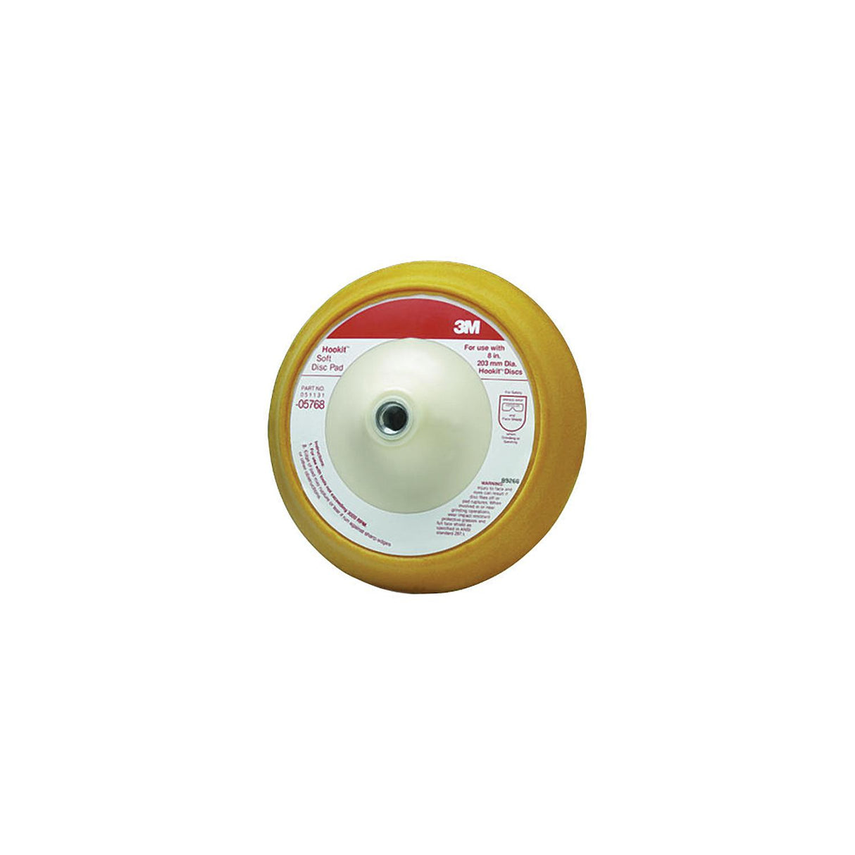 8" Hookit Soft Disc Pad