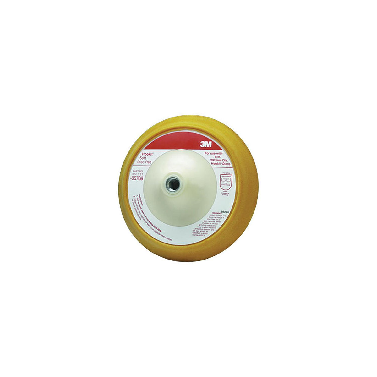 8″ Hookit Soft Disc Pad