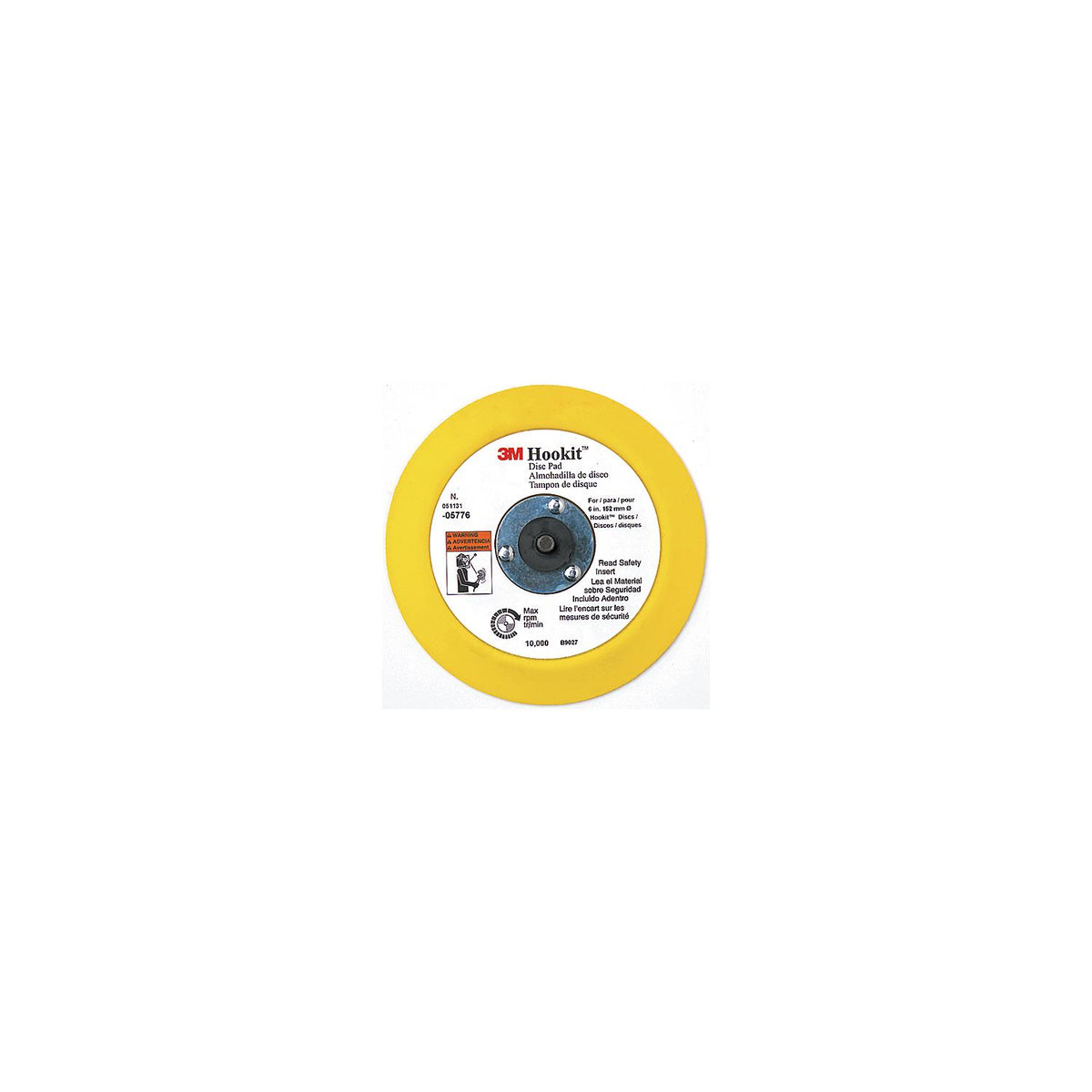 6″ Hookit Disc Pad