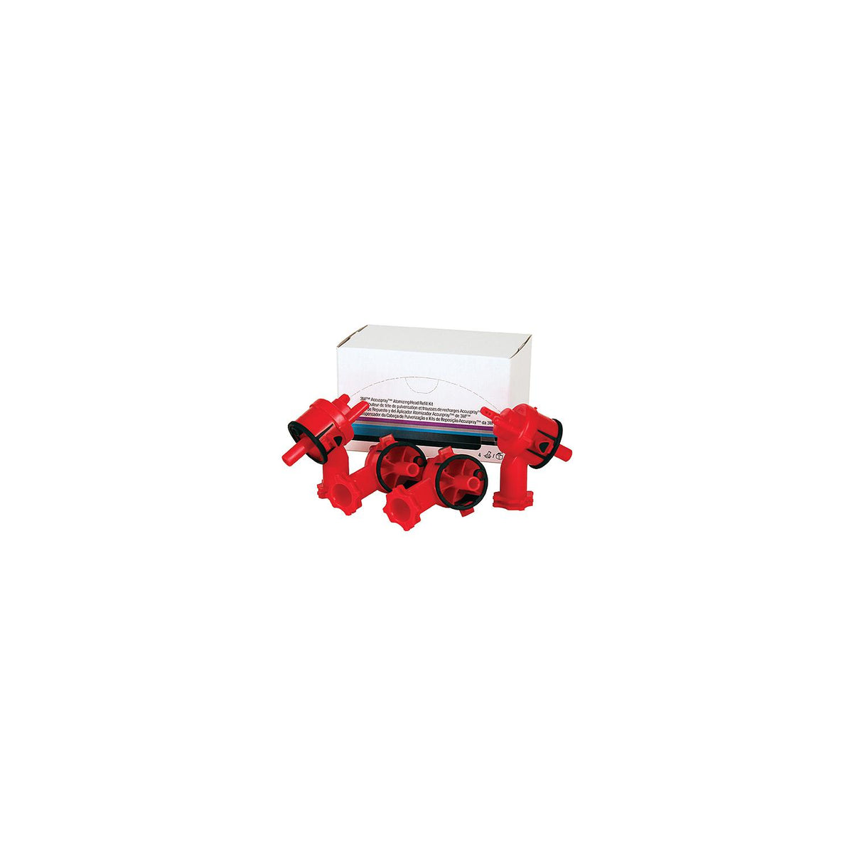 Atomizing Head 2.0mm Red Opaque