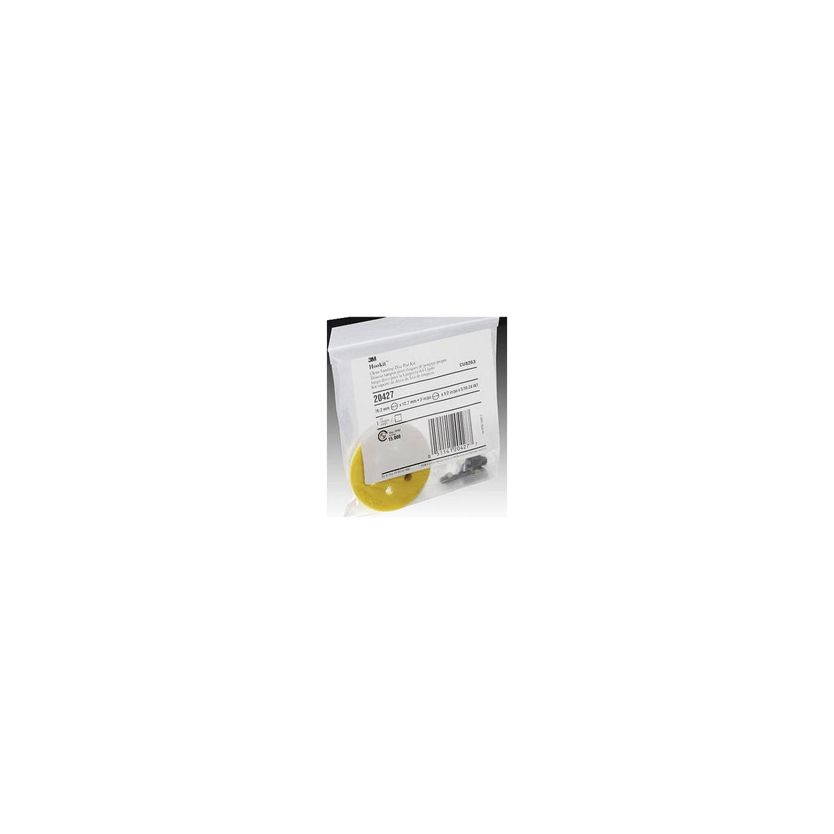 Clean Sanding 3″ Hookit Disc Pad Kit