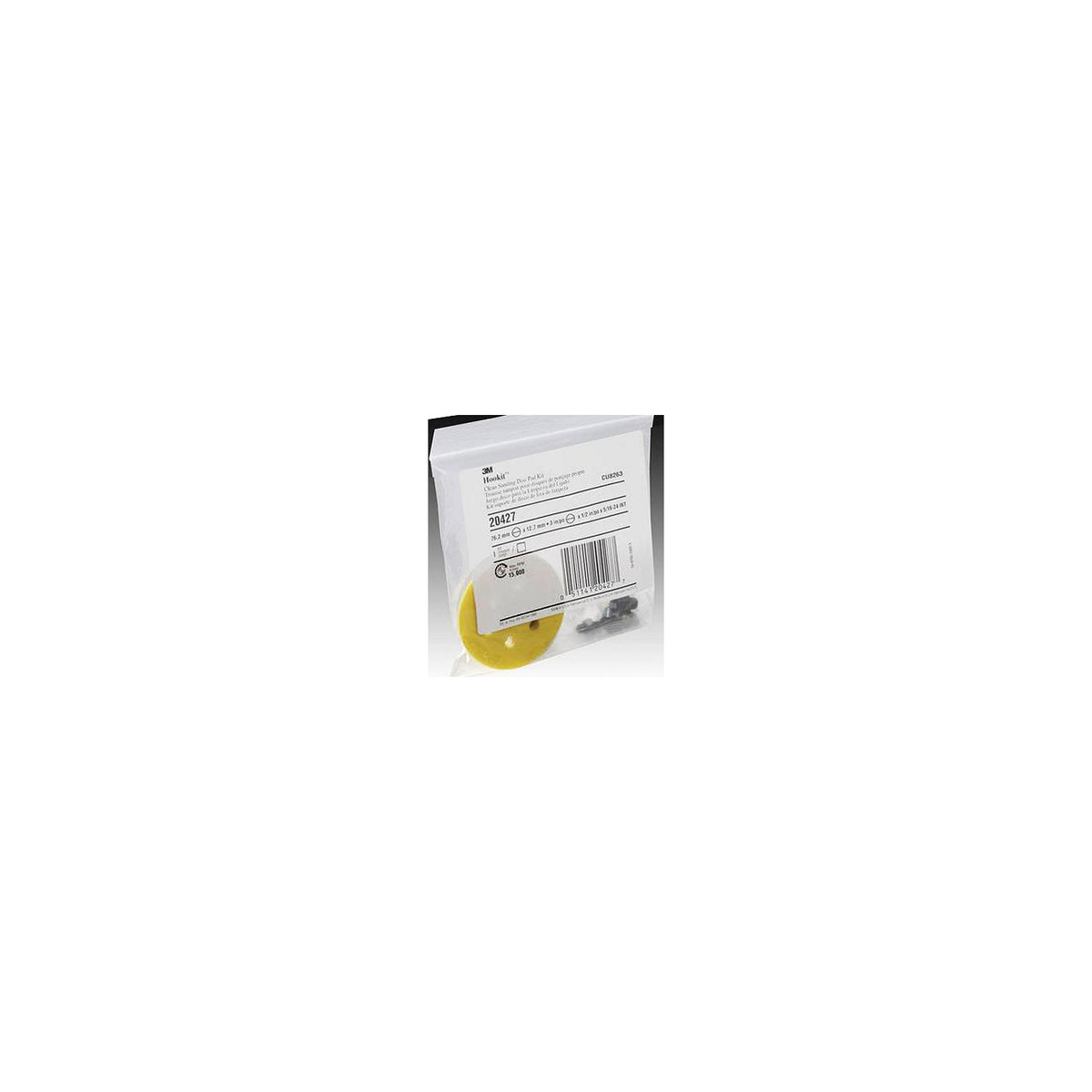 Clean Sanding 3″ Hookit Disc Pad Kit