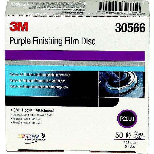 Hookit Purple Finishing Film Discs, 50/box