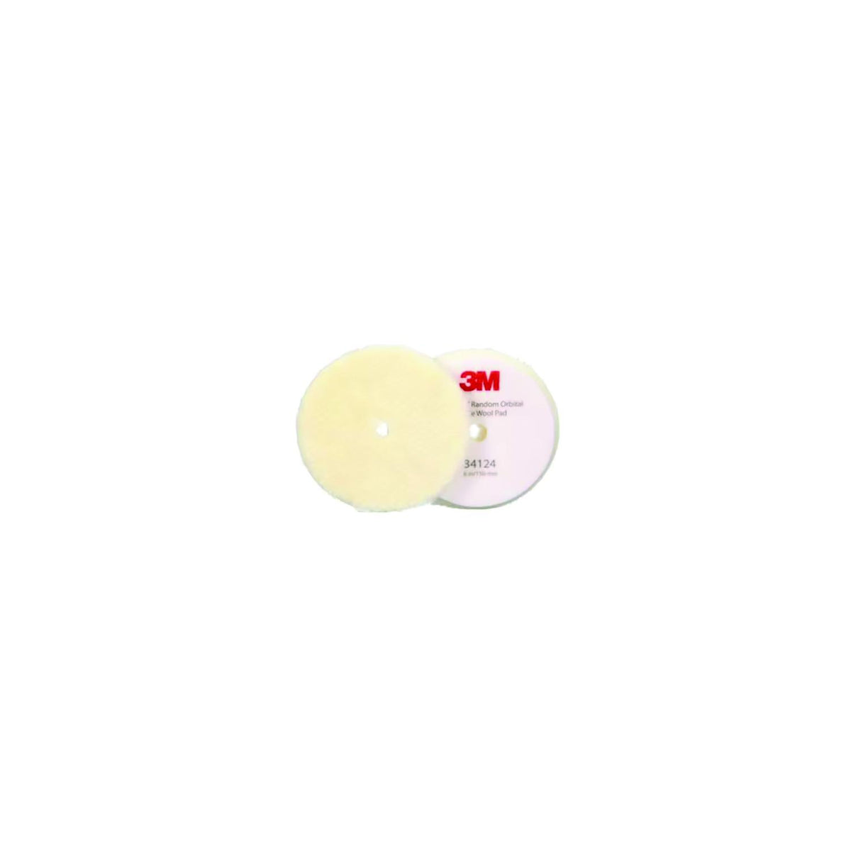 WOOL COMPNDPAD COARSE WH 6 IN