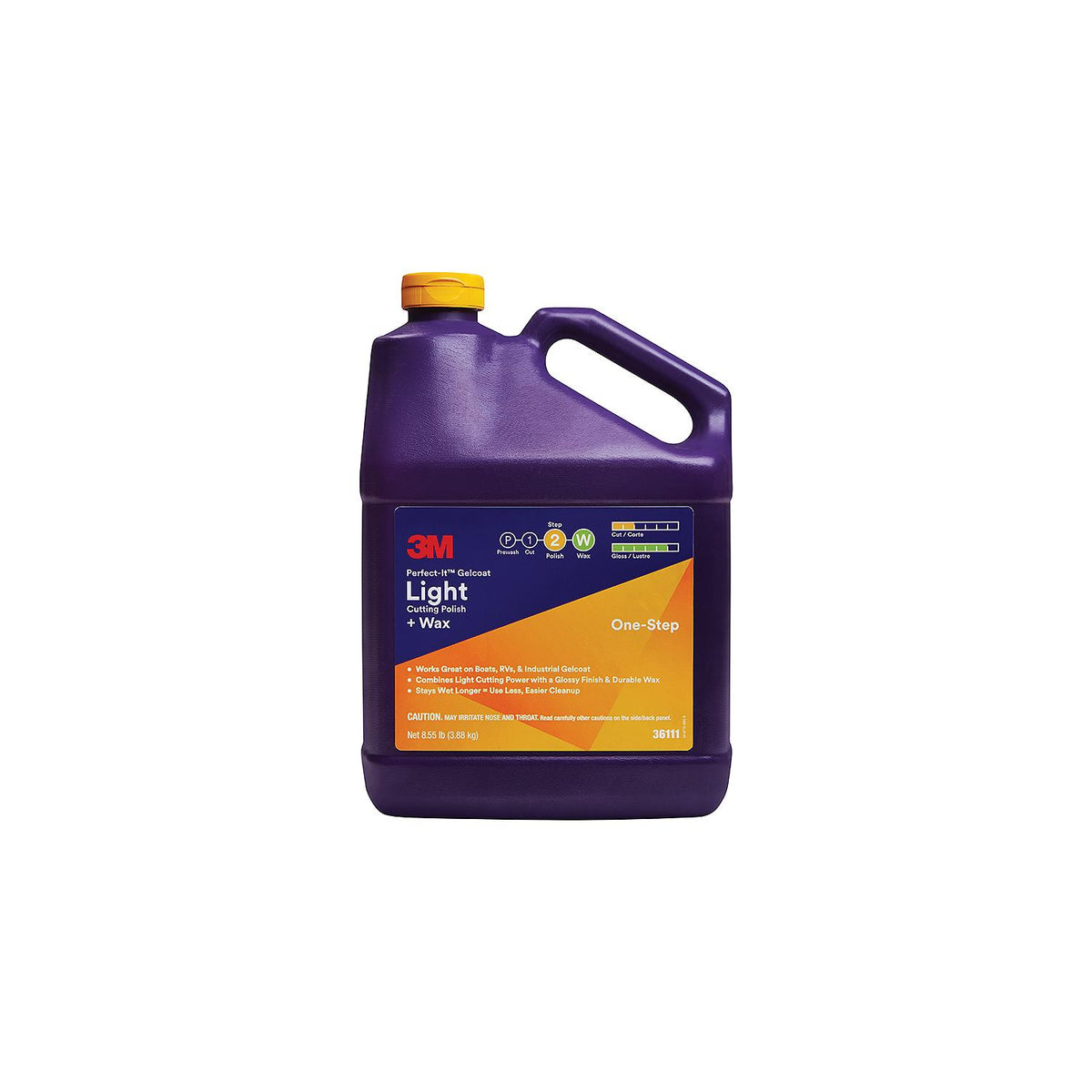 Perfect-It Gelcoat Light Cutting Compound/Wax, Gal.