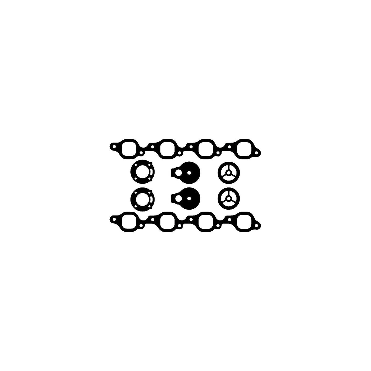 Quicksilver 27-8M0162516 Exhaust Manifold Gasket Kit, Crusader
